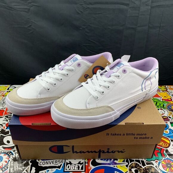 Champion Shoes - Champion Bandit White Skate Shoes Womens Various